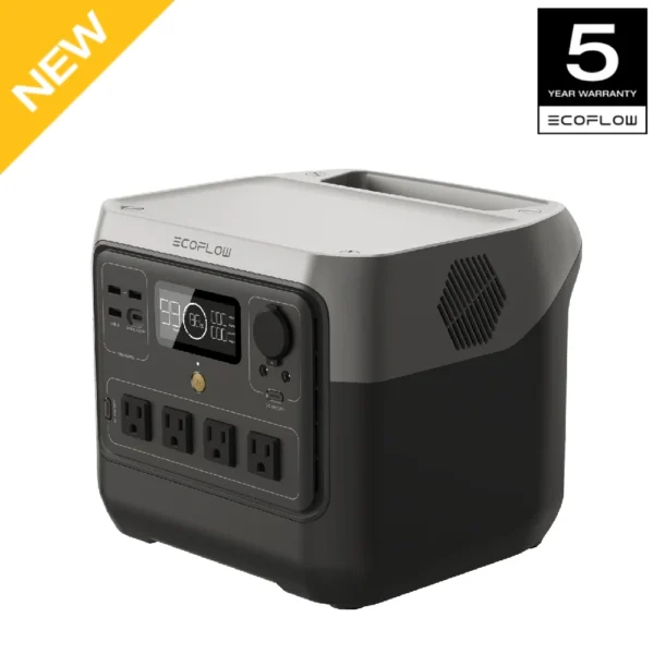 EF EcoFlow Portable Power Station RIVER 2 Pro 700,716Wh LFP Battery,1600W Solar Generator for Outdoor,Home Use